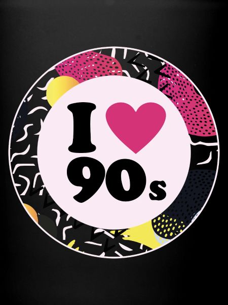 I ♥ 90s – Design rétro nostalgique