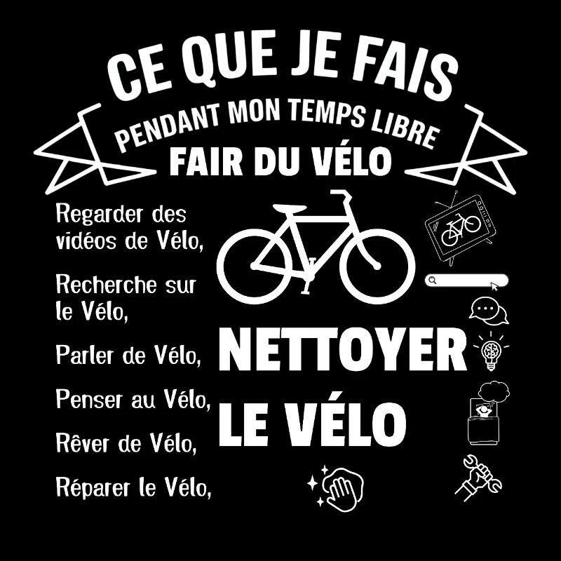 Ce que je fais pendant mon temps libre : Vélo