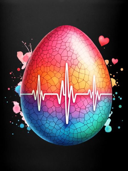 Easter Egg Heart