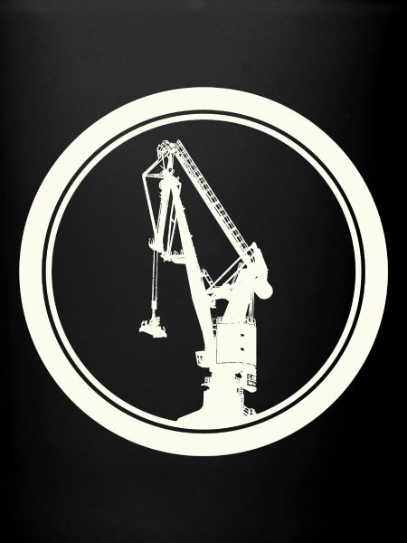 Harbour Crane Silhouette 03