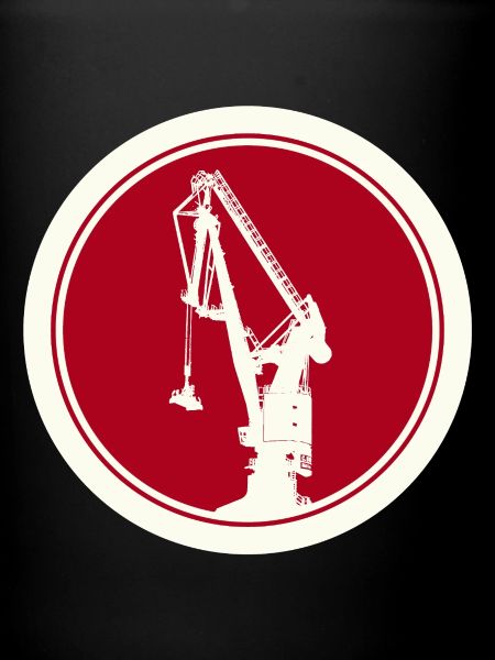 Harbour Crane Silhouette 04