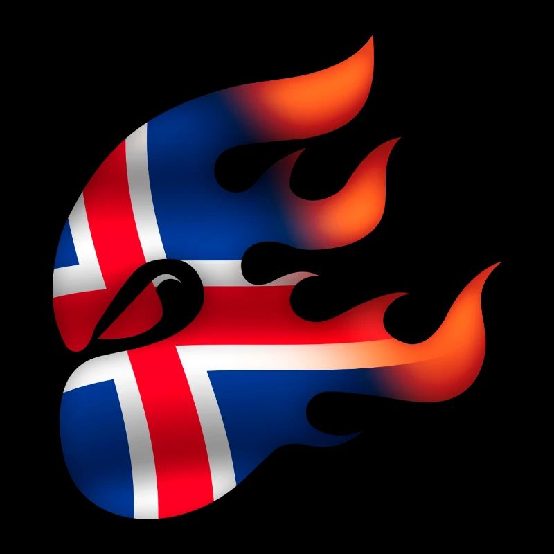 Drapeau de l’Islande - Islande - Ninja