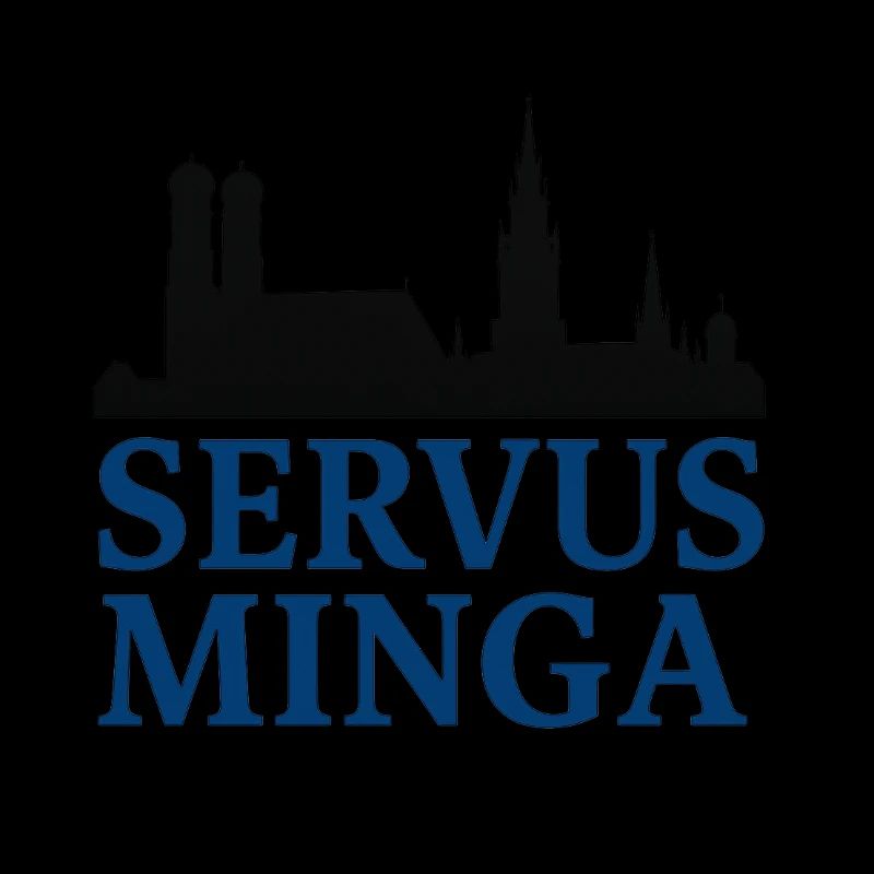Servus Minga Silhouette Design