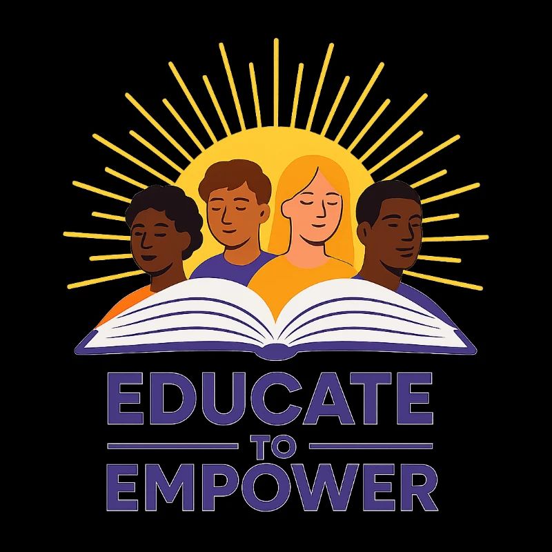 Sunlit Diversity Educational Illustration