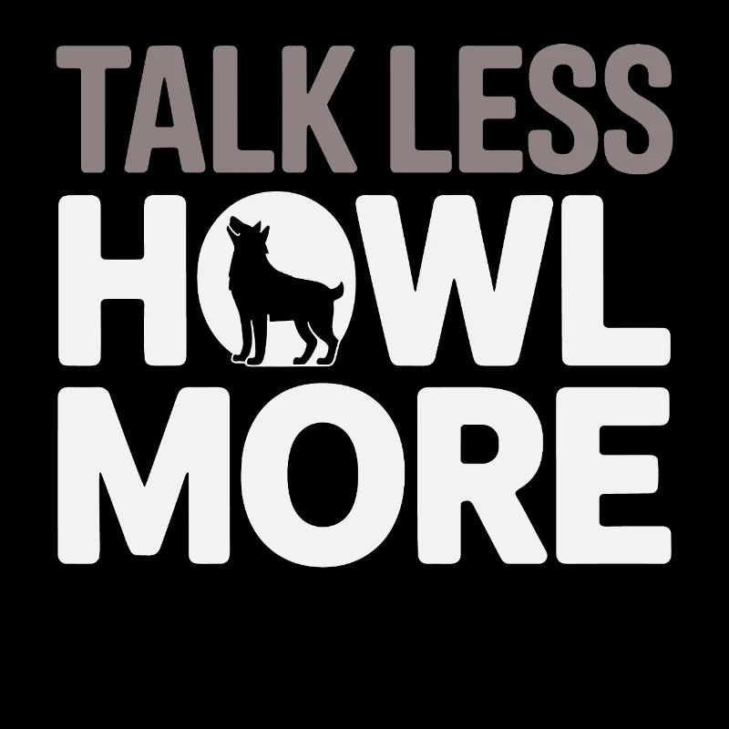 Husky Howling Quote Dog Lover 