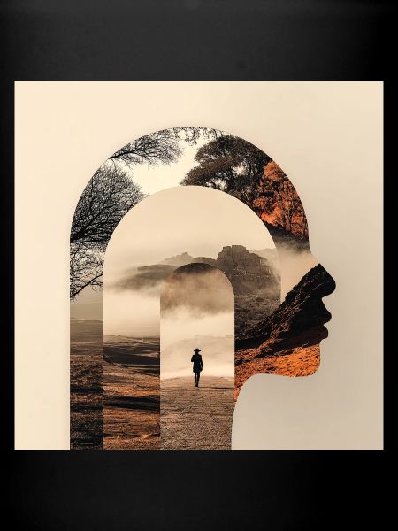 Silhouette Nature Counseling Design