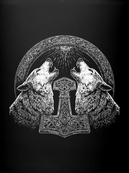 Loup Thor Marteau Viking