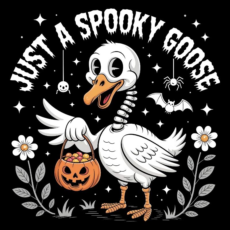 Nur eine gruselige Gans