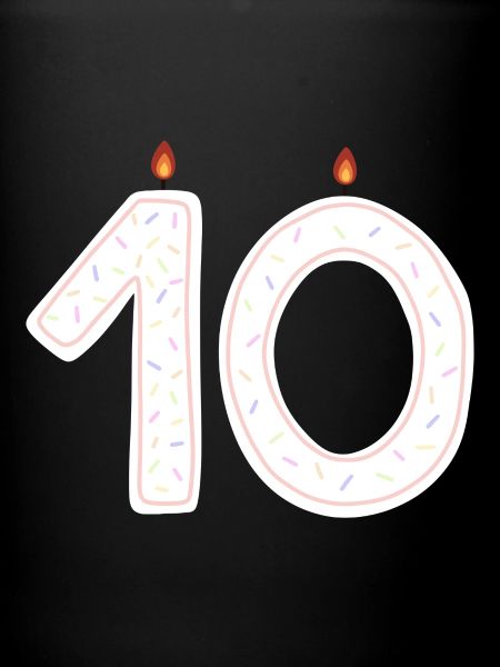 célébration 10e anniversaire Sprinkles Design