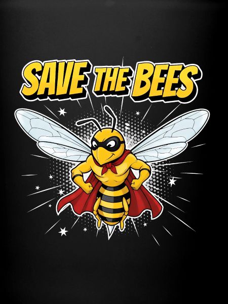 Comic Bee Hero Motto
