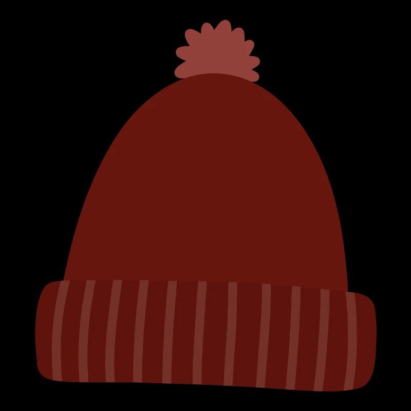 Warme Herbst-Strickmütze