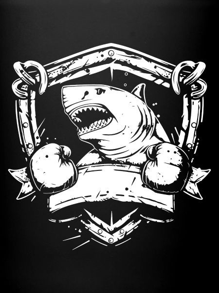 Écusson de boxer requin