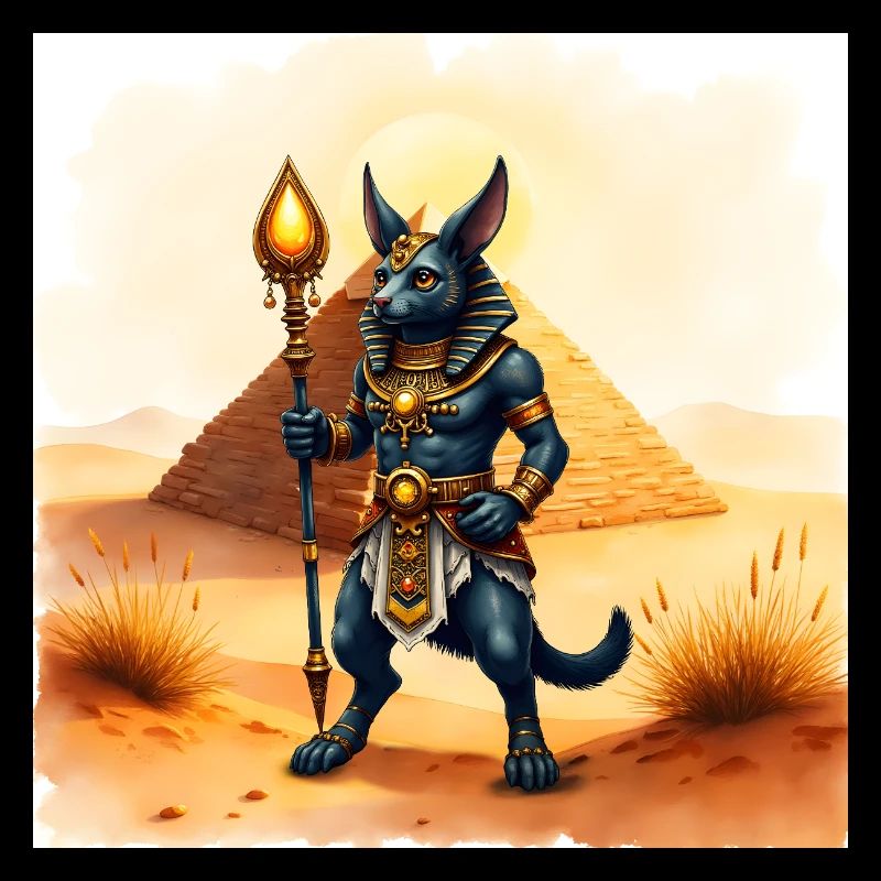 Half Human Egyptian Xylophone