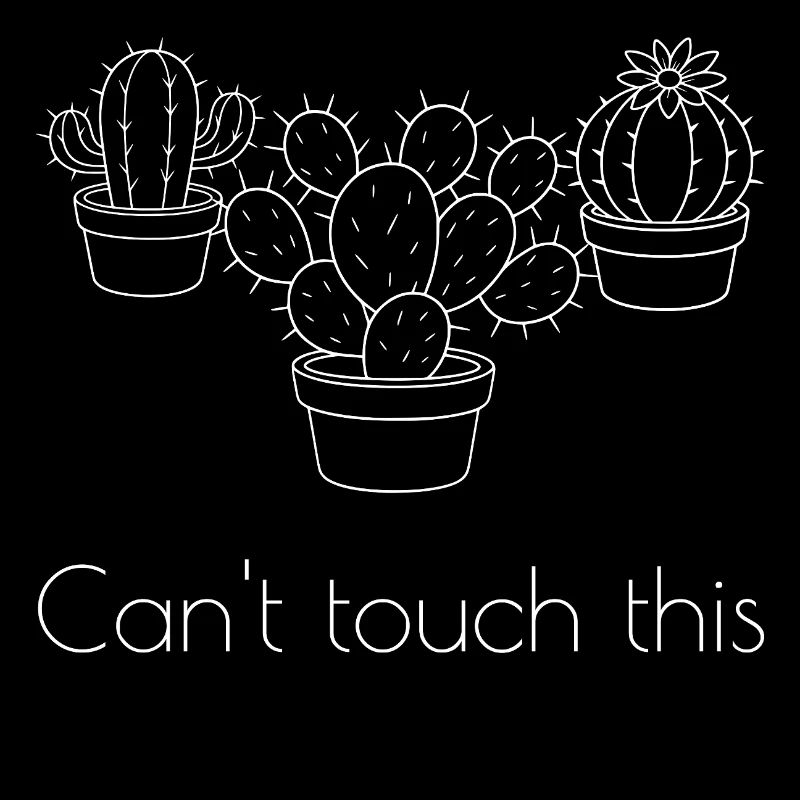 Conception amusante de cactus