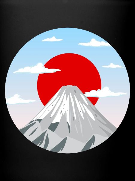 Mont Fuji Art Graphic