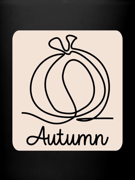LINE ART PUMPKIN