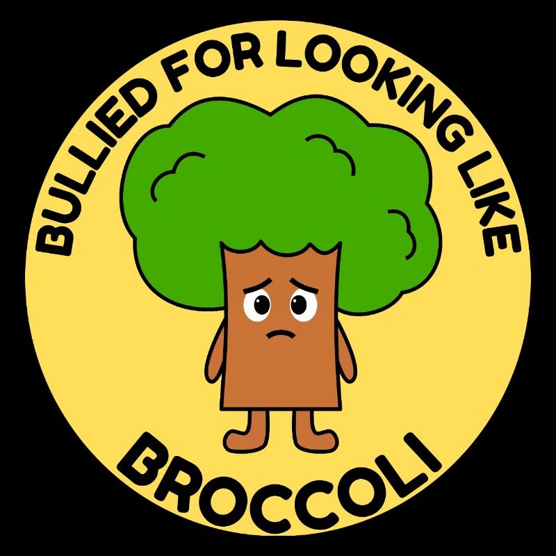 Funny Broccoli Comic Bullying Tree Bullying