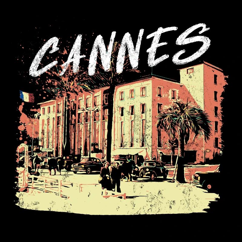 ehemaliger Palais des Festivals de Cannes mit Palme