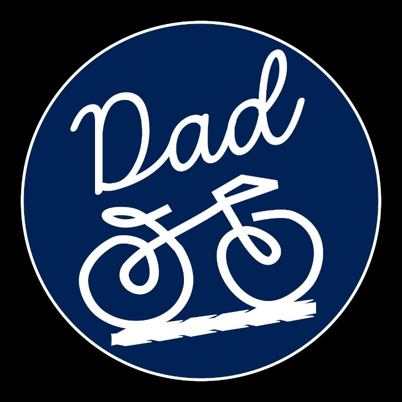 PAPA CYCLISME VÉLO CYCLISTE DESSIN AU TRAIT