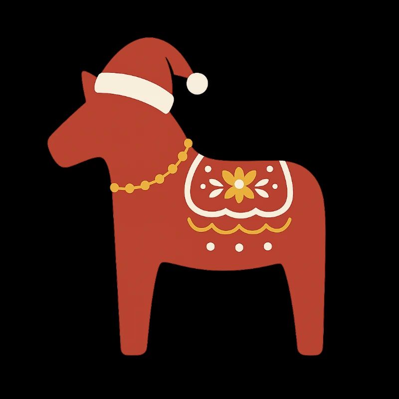 Dala Cheval Noël