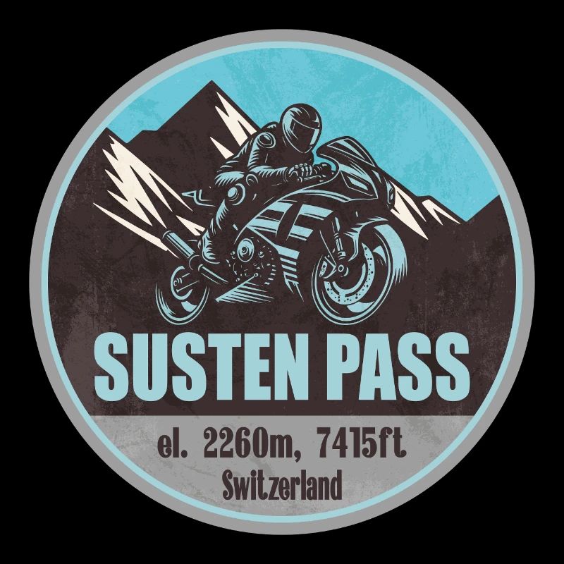 Sustenpass Schweiz Alpen Motorradroute