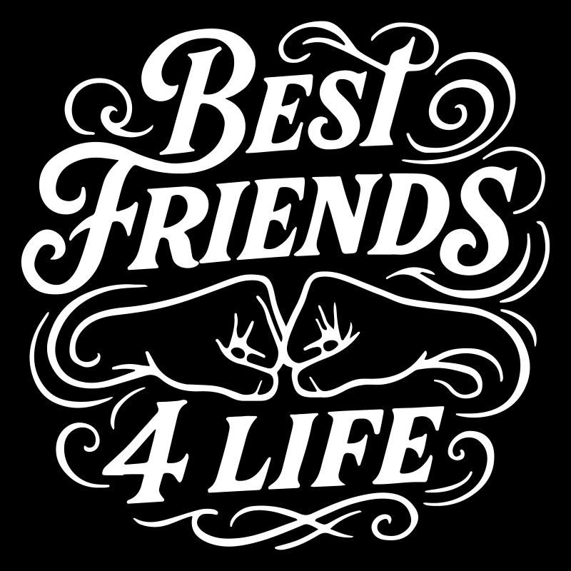 Beste Freunde Faustschlag