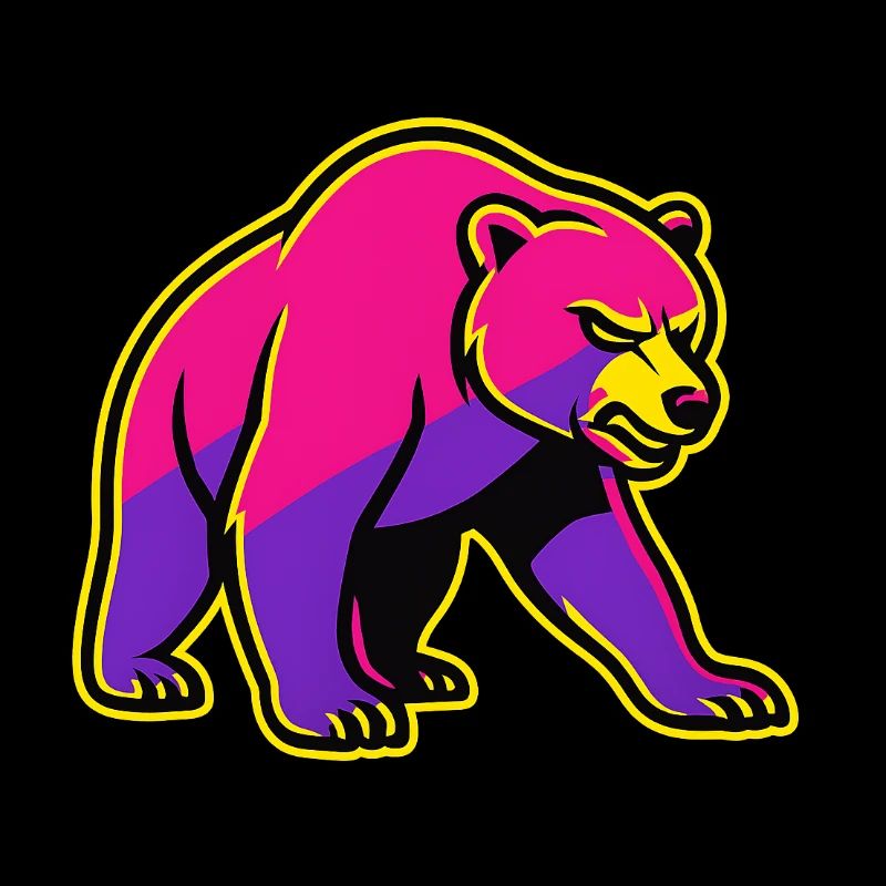 Ours néon avec puissance