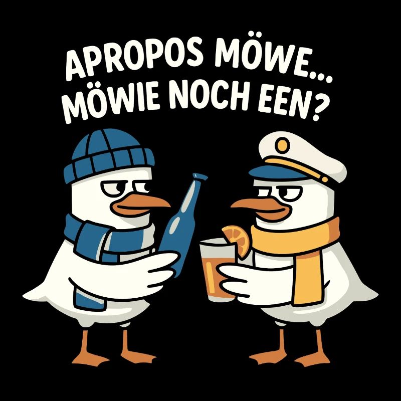 Möwe Motiv