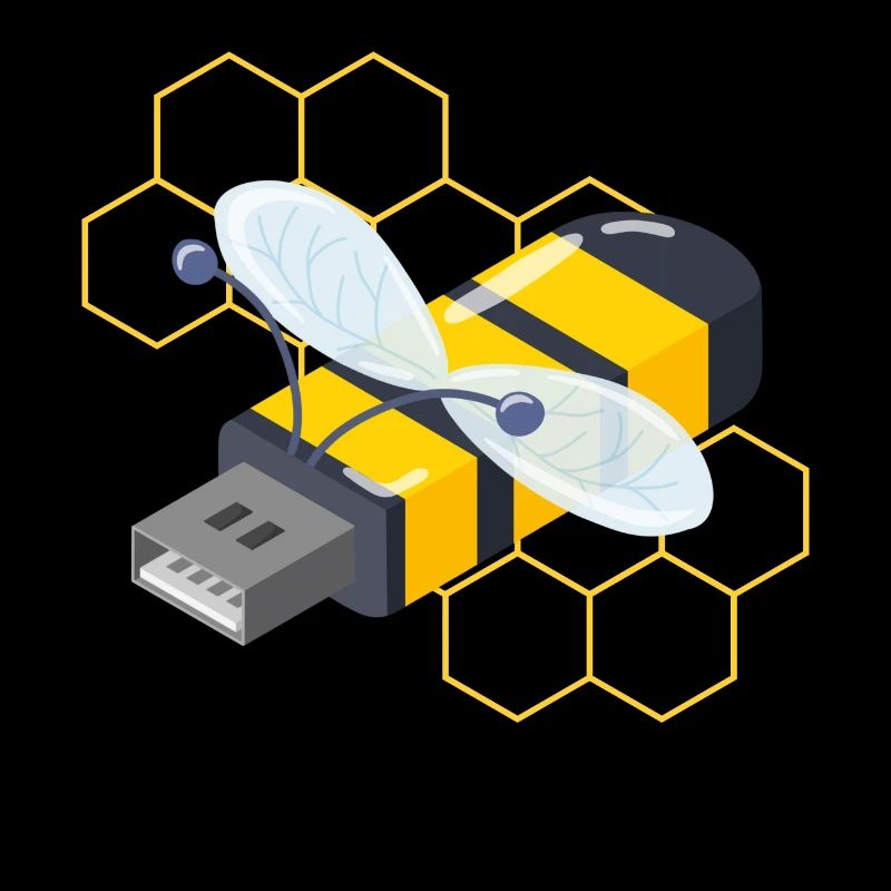 USBEE - Cute USB Bee Pun