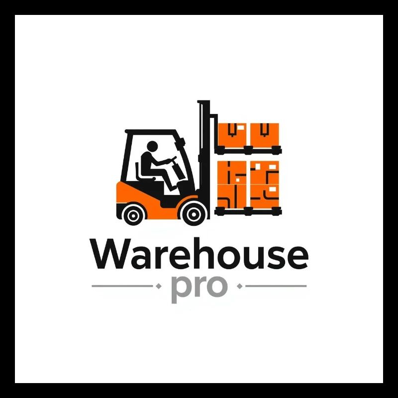 Warehouse Logo Forklift