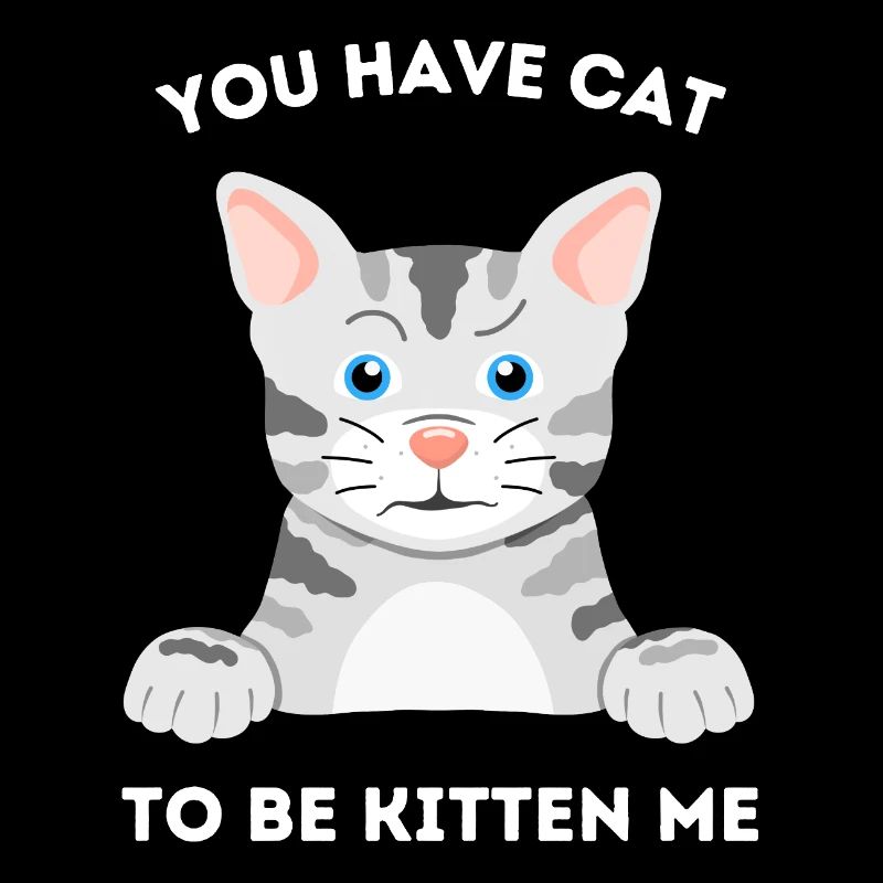 Sarkastisches Katzenwortspiel – Du hast eine Katze, die ich kätzchen kann