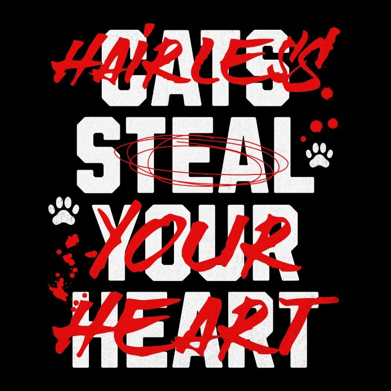 Chats Sphynx sans poils