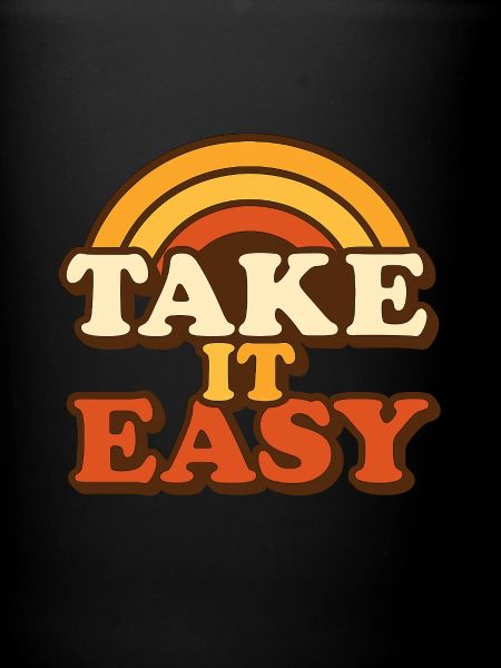 Take It Easy Retro Design