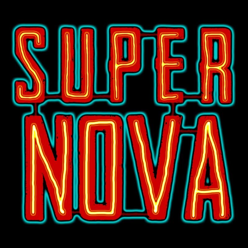 Super Nova Neon Schriftzug