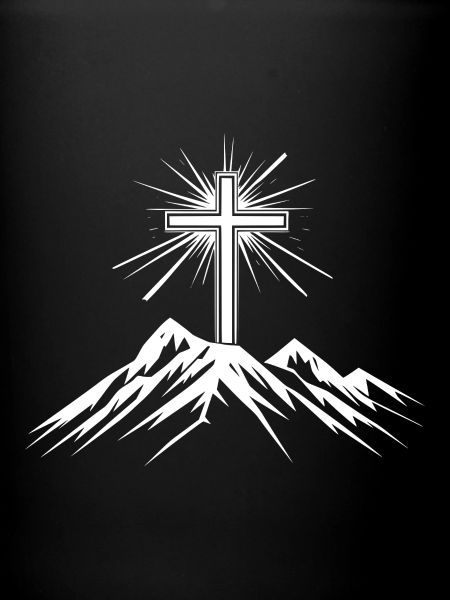 Christian Cross Mountain