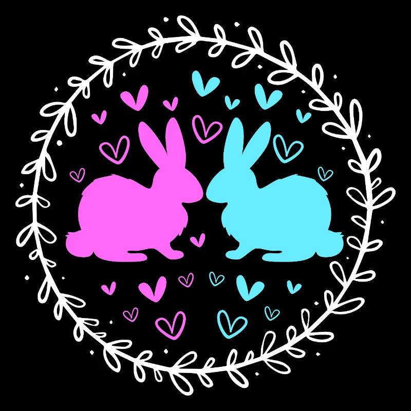 Gender Reveal Easter Mom-to-be