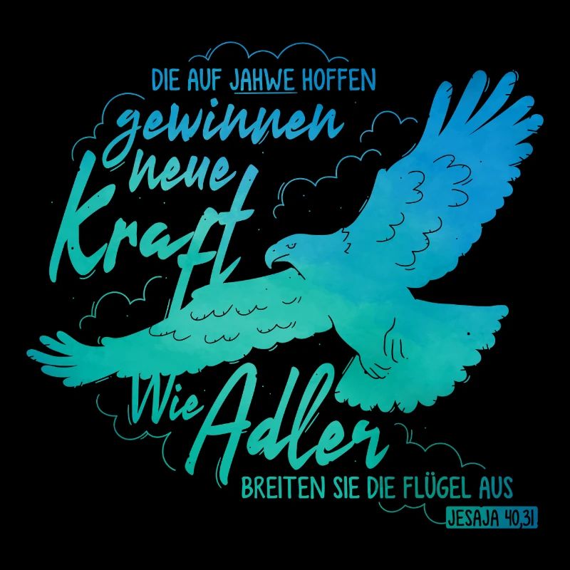 Ésaïe 40:31 - Comme un lettrage d’aigle