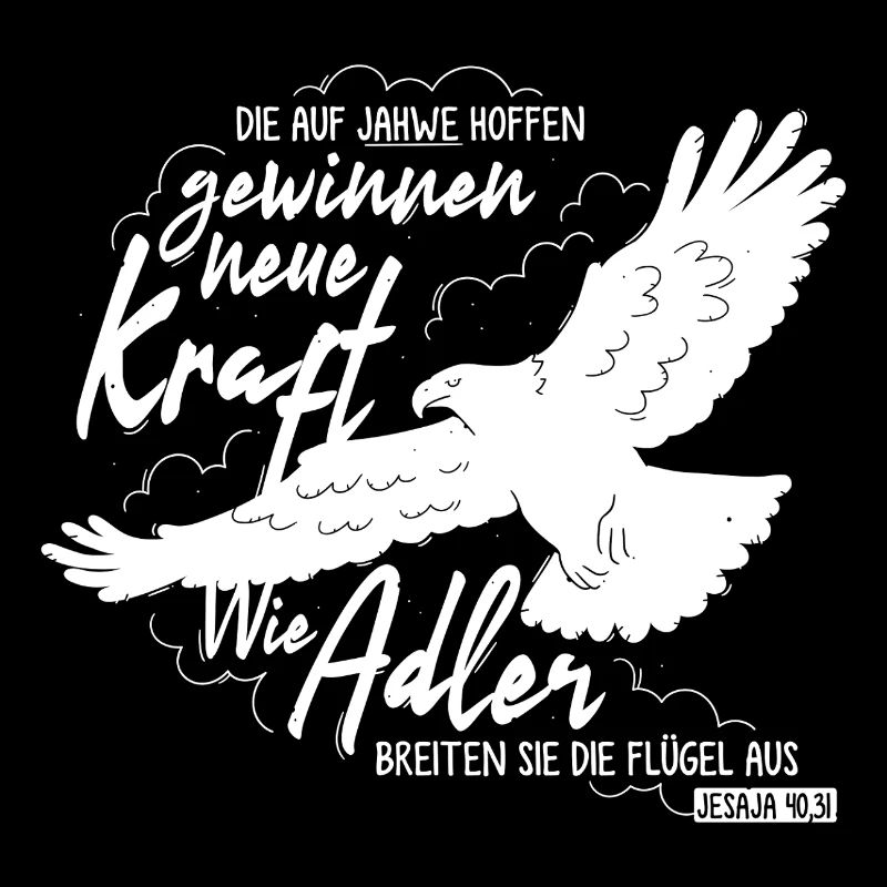 Ésaïe 40:31 - Comme un lettrage d’aigle