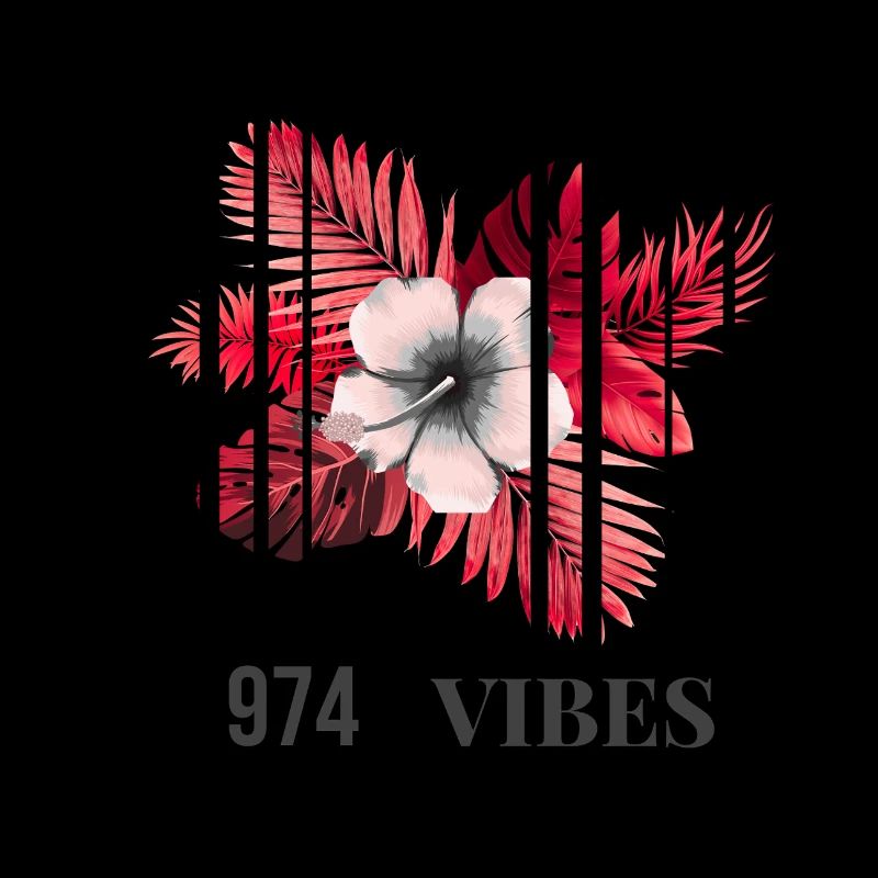 Vibes 974 Hibiscus Tropical