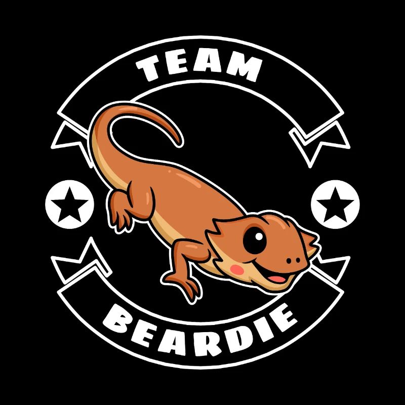 Team Beardie Bearded Dragon Bearded Dragon Bearded Dragon Lovers
