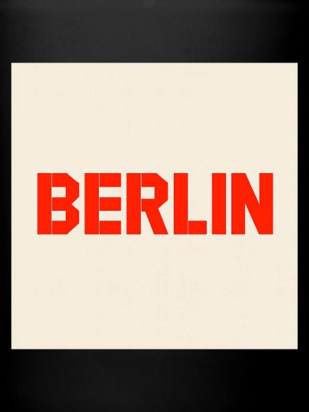 Berlin Bold Block Text