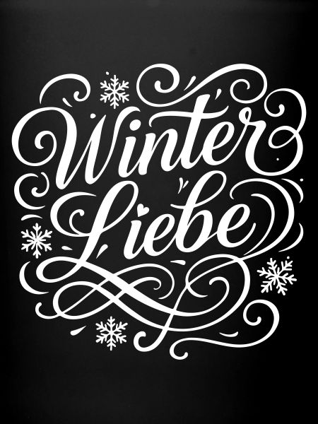 Cœur d’amour d’hiver