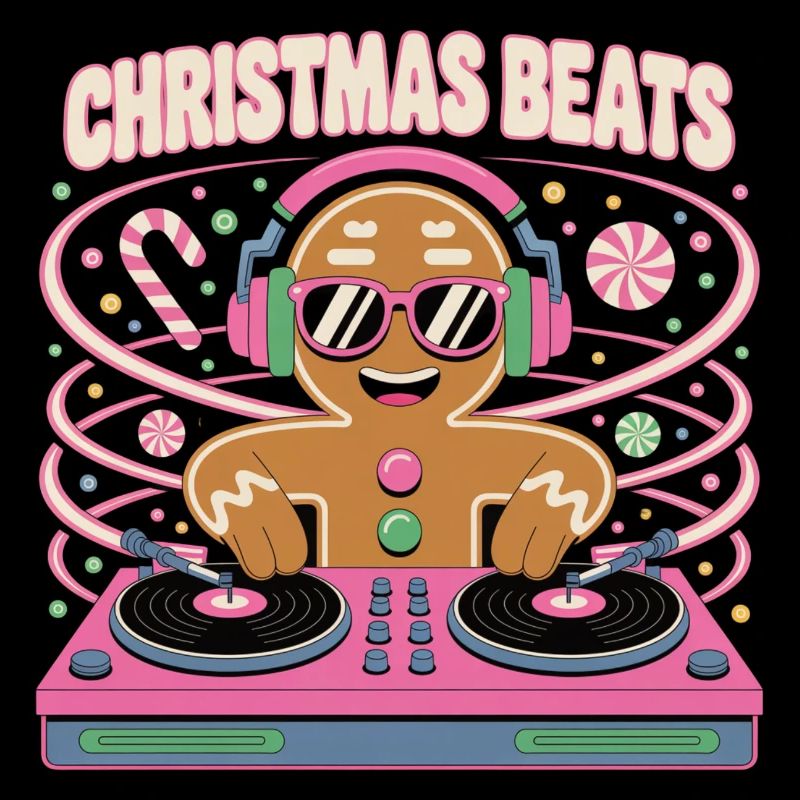 Christmas Beats DJ Gingerbread