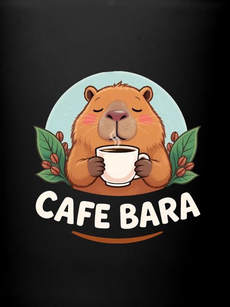 Café Bara - T-shirt Capybara drôle