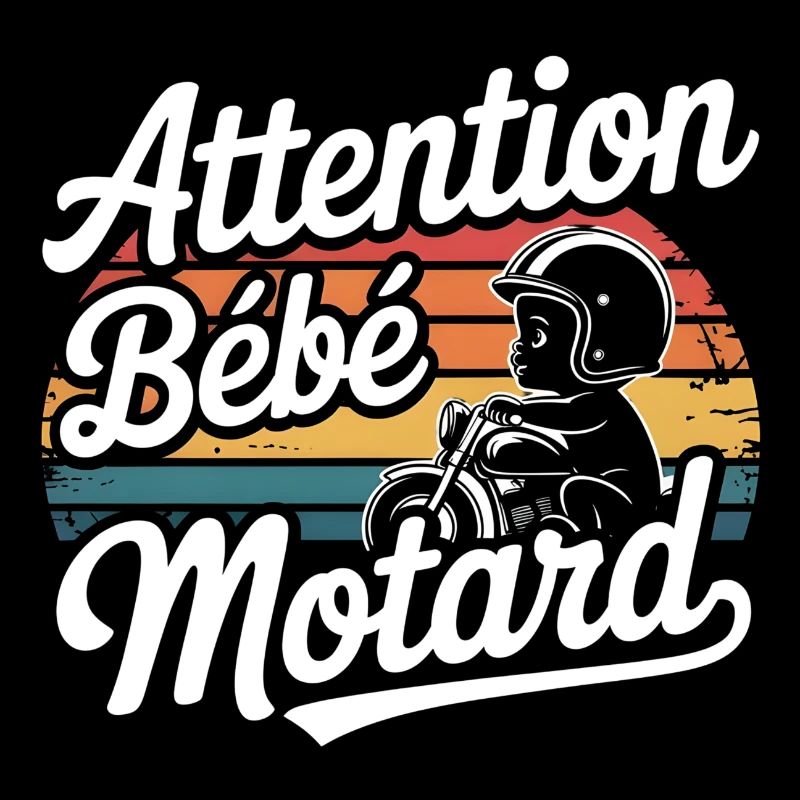 Attention Bébé Motard