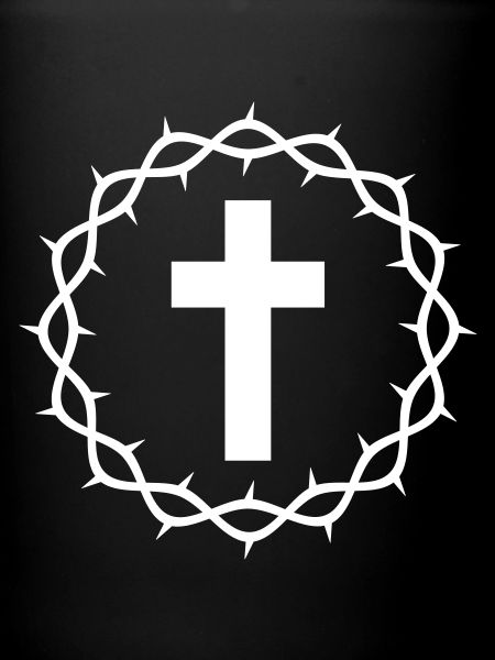 Croix et couronne d’épines