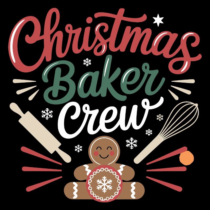  Christmas Baker Crew Weihnachtsbäcker Team