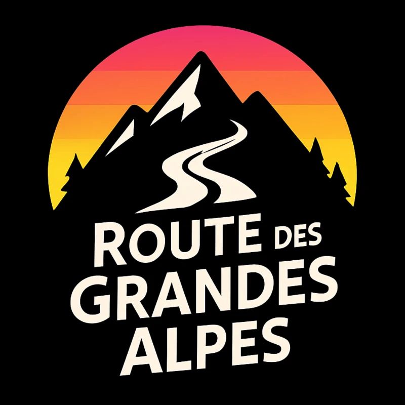 Route Alpes Logo Montagne