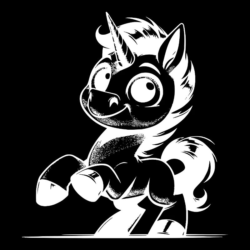 Wenn Einhörner einfach cool und charmant schauen