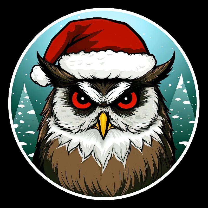 Hiboux de Noël